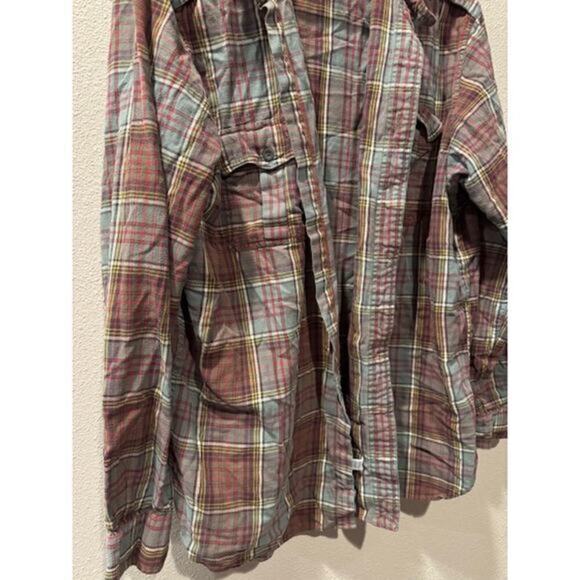 Mens Polo Ralph Plaid Button Up Shirt Size Extra Large - Picture 3 of 6